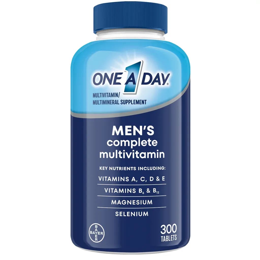 Men’s Multivitamin Daily Energy & Immune Support, 300 Tablets by ONE A DAY