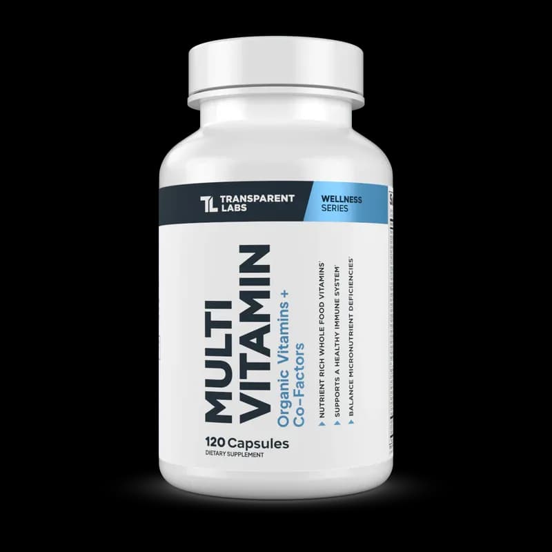 Multivitamin Supplement, 120 Capsules by Transparent Labs