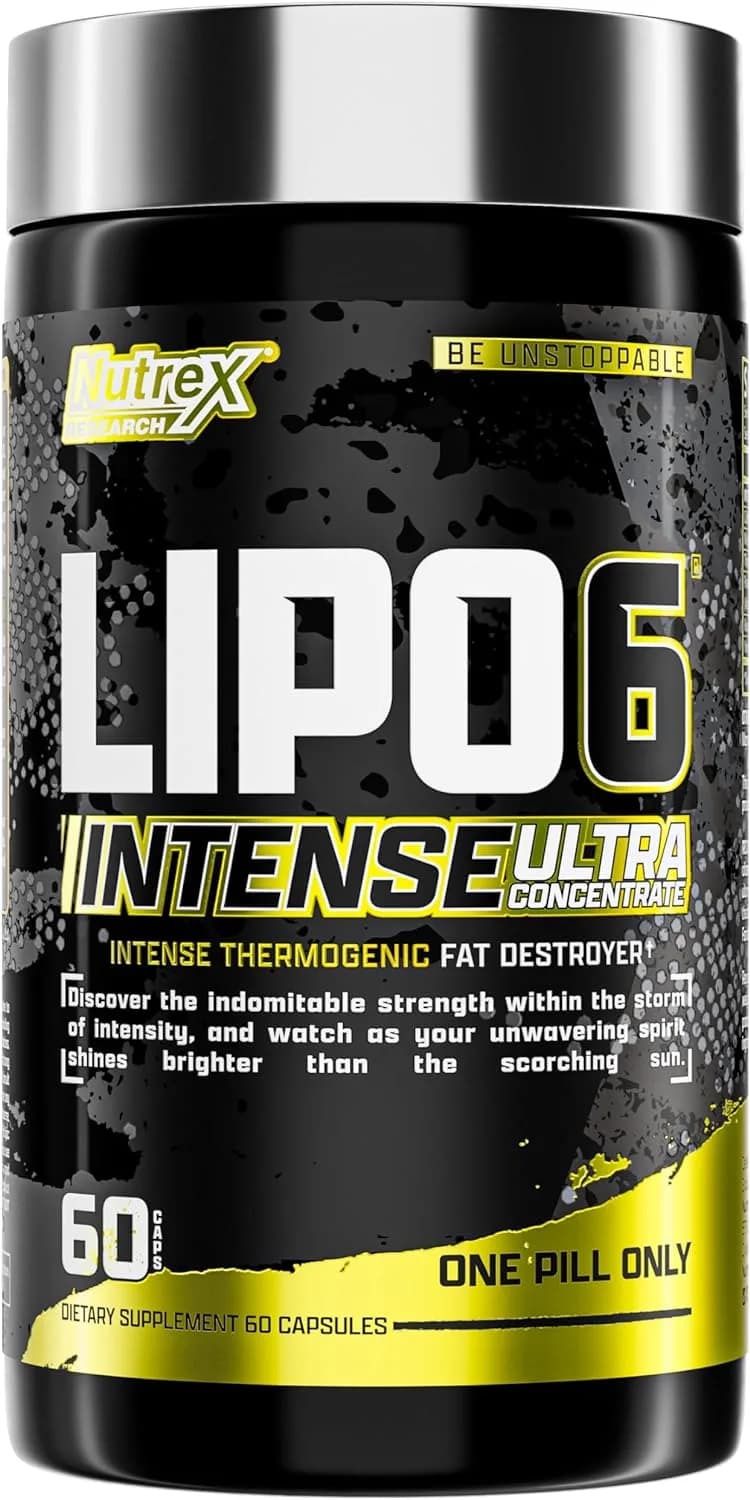 Nutrex Research Lipo-6 Black Intense Ultra Concentrate, 60 Capsules by Nutrex