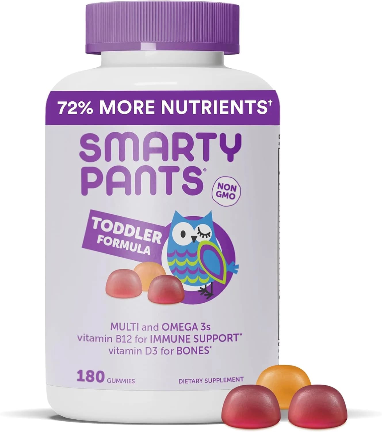 SmartyPants, Toddler Multivitamin, 180 Gummies