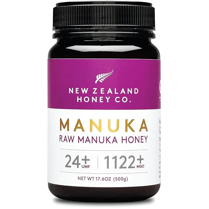 UMF 24+ Raw Manuka Honey MGO 1122+, Premium New Zealand Pure Honey, 500 gm