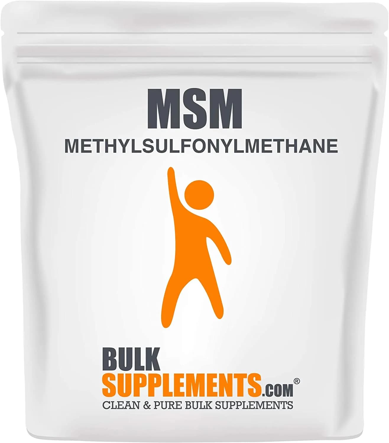 BulkSupplements.com MSM Powder (Methylsulfonylmethane) Bulk Powders MSM Powder - MSM Powder for Hair Support (1 Kilogram) مسحوق ميثيل سلفونيل ميثان- 1كيلوجرام
