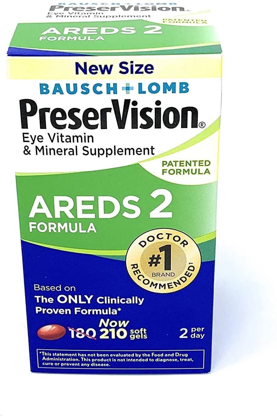 PreserVision AREDS 2 Clinical Eye Health Formula, 210 Softgels by PreserVision