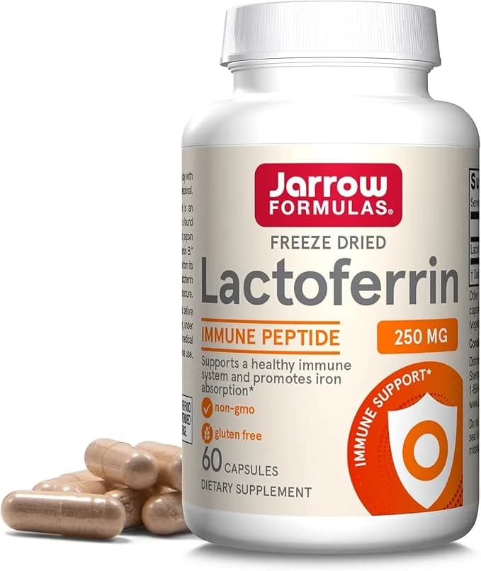 Lactoferrin Immune & Gut Support, 60 Capsules by Jarrow Formulas