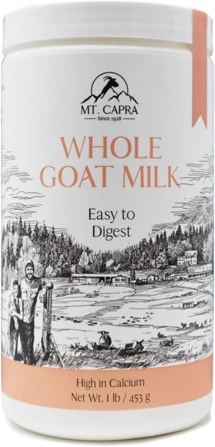 Whole Goat Milk / 1 pound, 453 g by MT. CAPRA