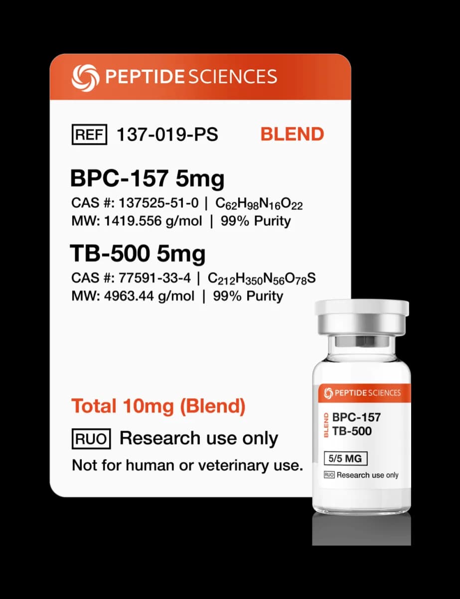 BPC-157 TB-500 (Blend), 10 mg by Peptide Sciences