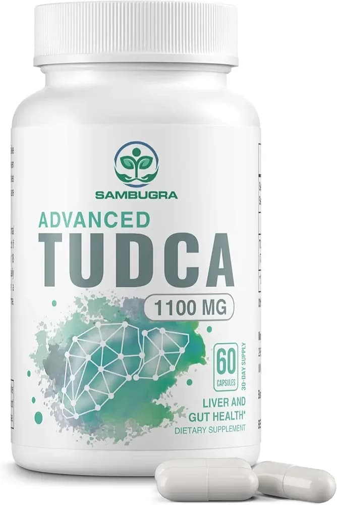 TUDCA Liver Support Supplement | 1100mg | Detox, Cleanse & Repair | 60 Capsules
