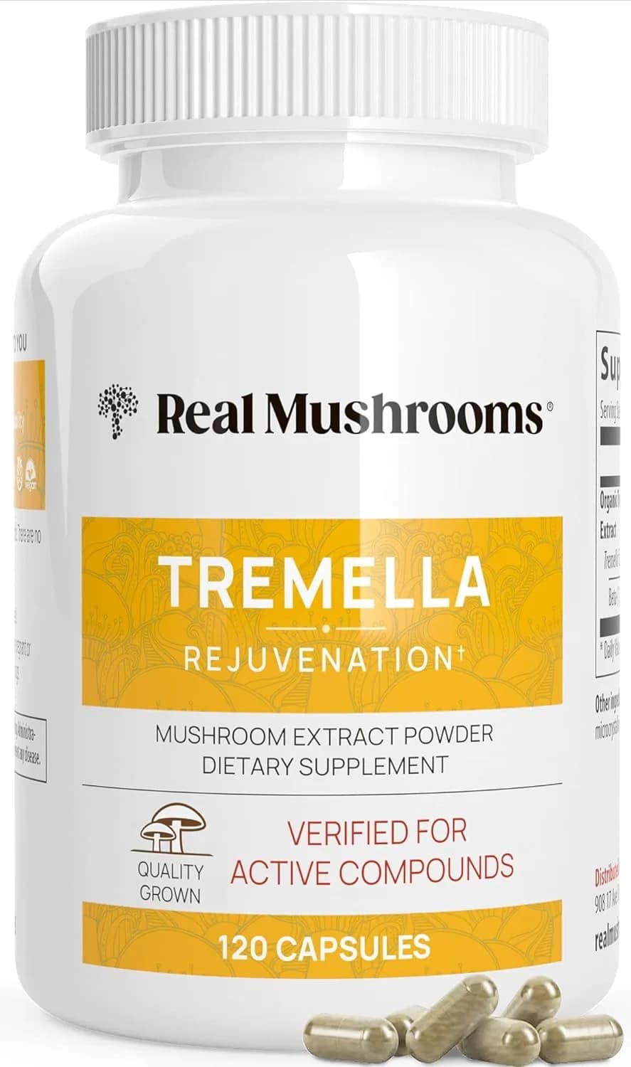 Real Mushrooms Tremella Mushroom, 120 CapsulesReal Mushrooms Tremella Mushroom, 120 Capsules