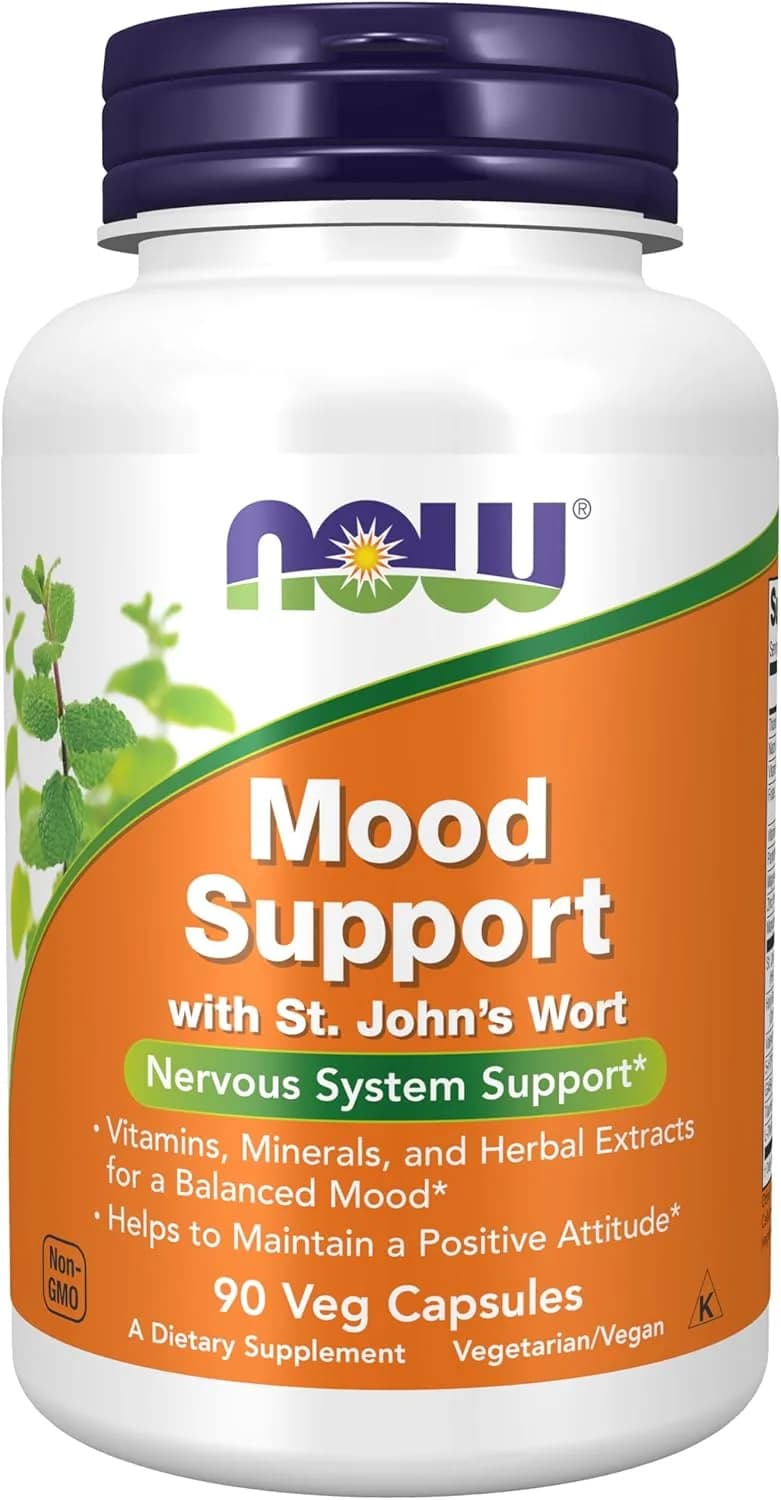 Mood Support with St. John's Wort, 90 Capsules by NOW
