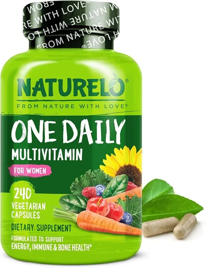 One Daily Multivitamin for Women, 240 Capsules by NATURELO