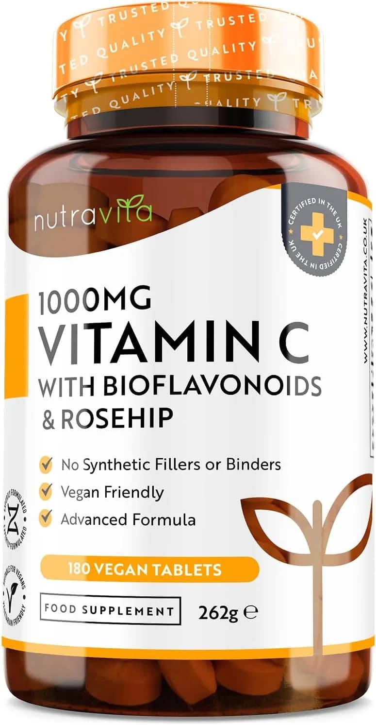Nutravita Vitamin C 1000mg – 180 Tablets