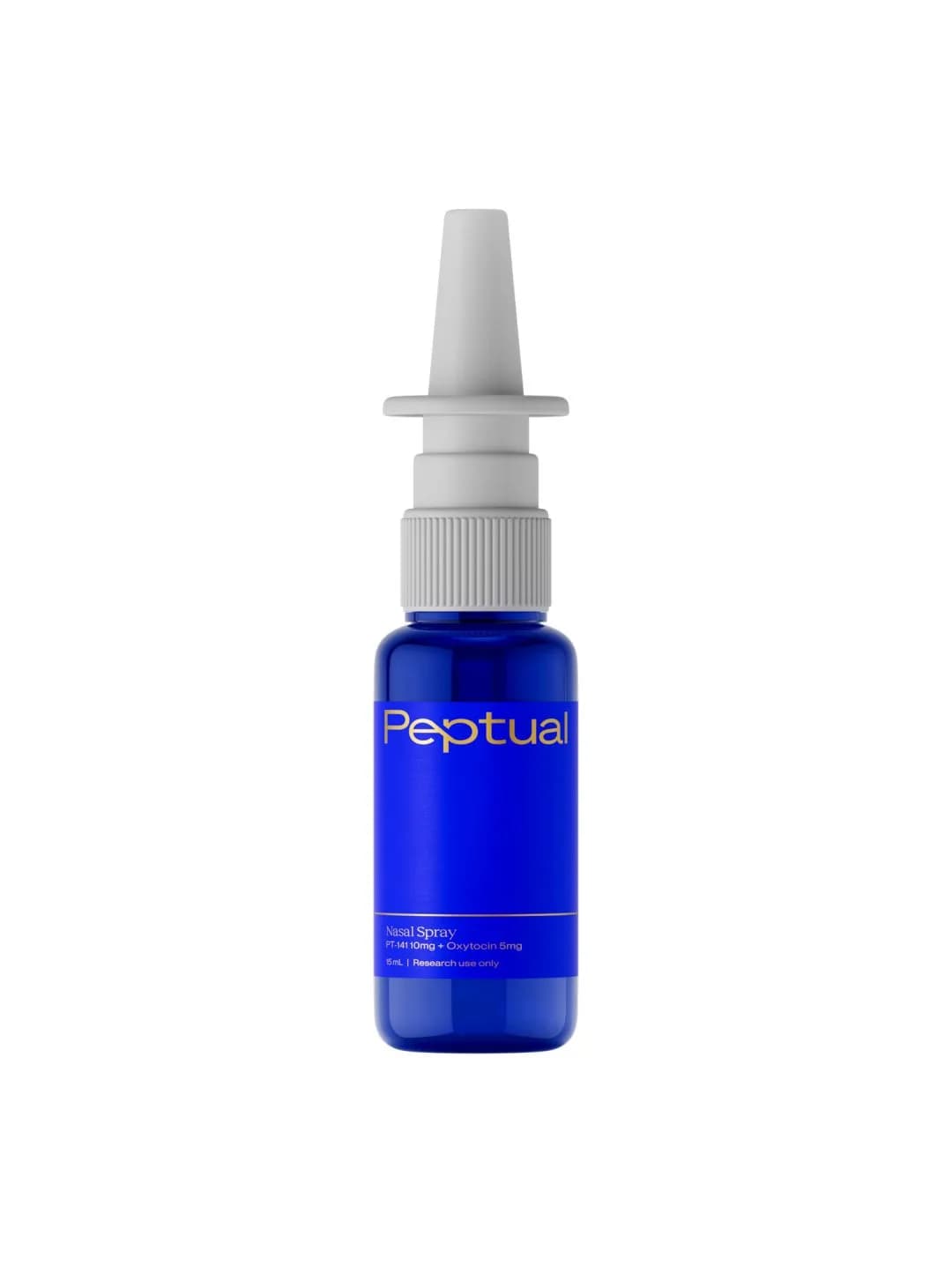 PT-141 + Oxytocin Nasal Spray Libido, 15 mL by PEPTUAL