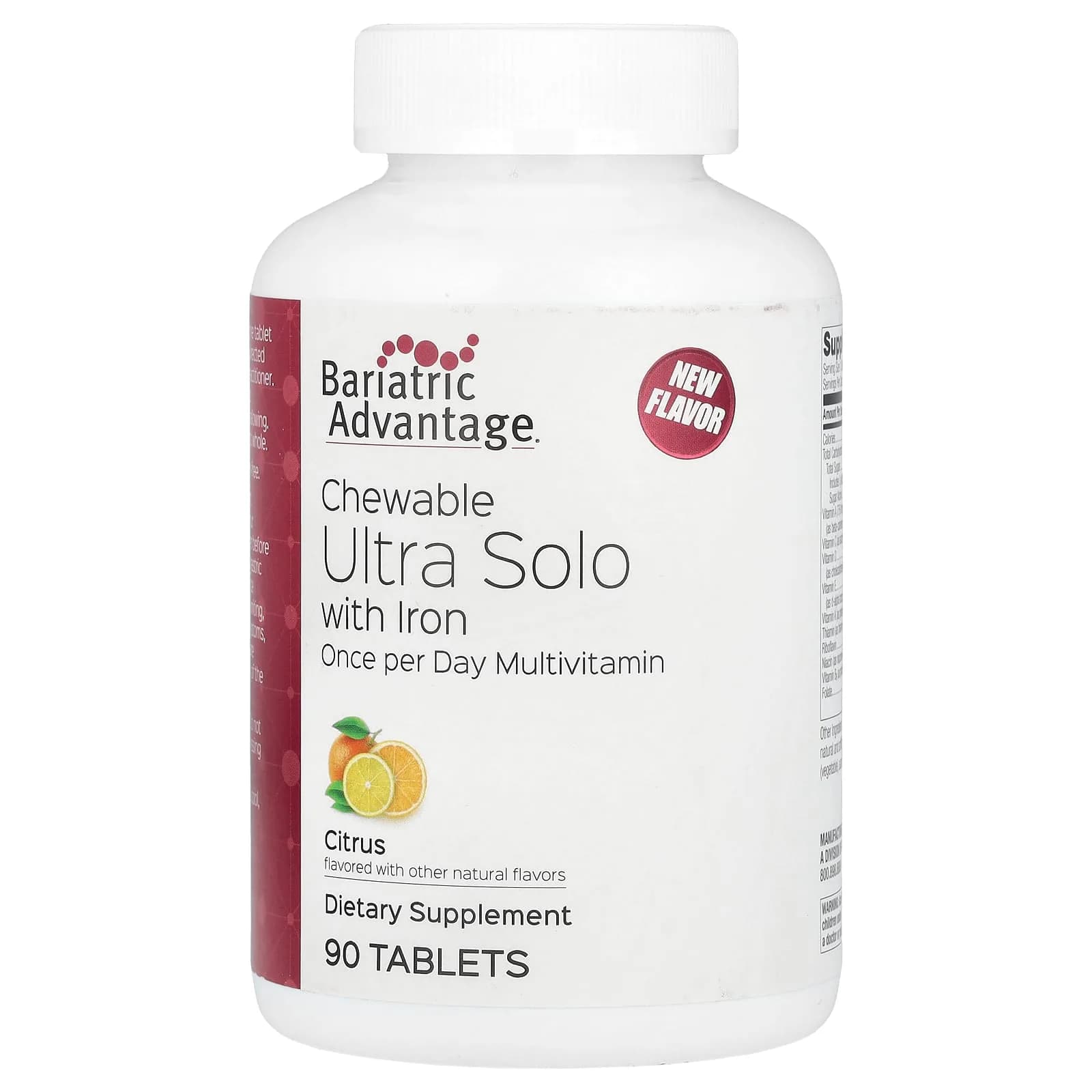 Bariatric Advantage Ultra Solo 1-Daily Iron Multi, 90 Capsules