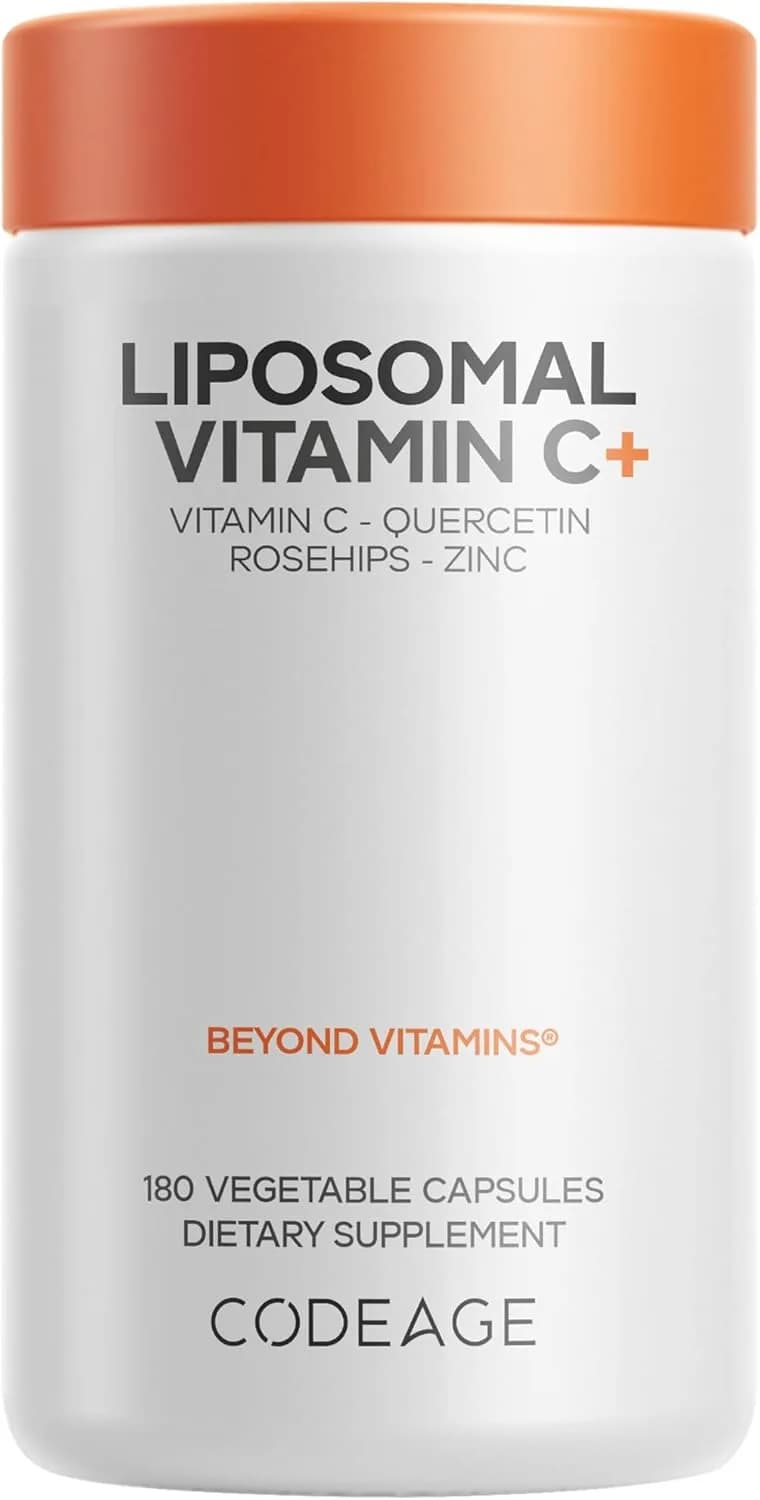 Codeage Liposomal Vitamin C, 1500 mg, 180 Capsules by Codeage