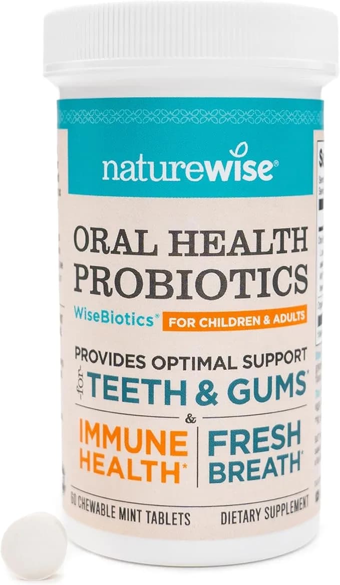 NatureWise NatureWise Oral Health Probiotics - 60 Chewable Tablets