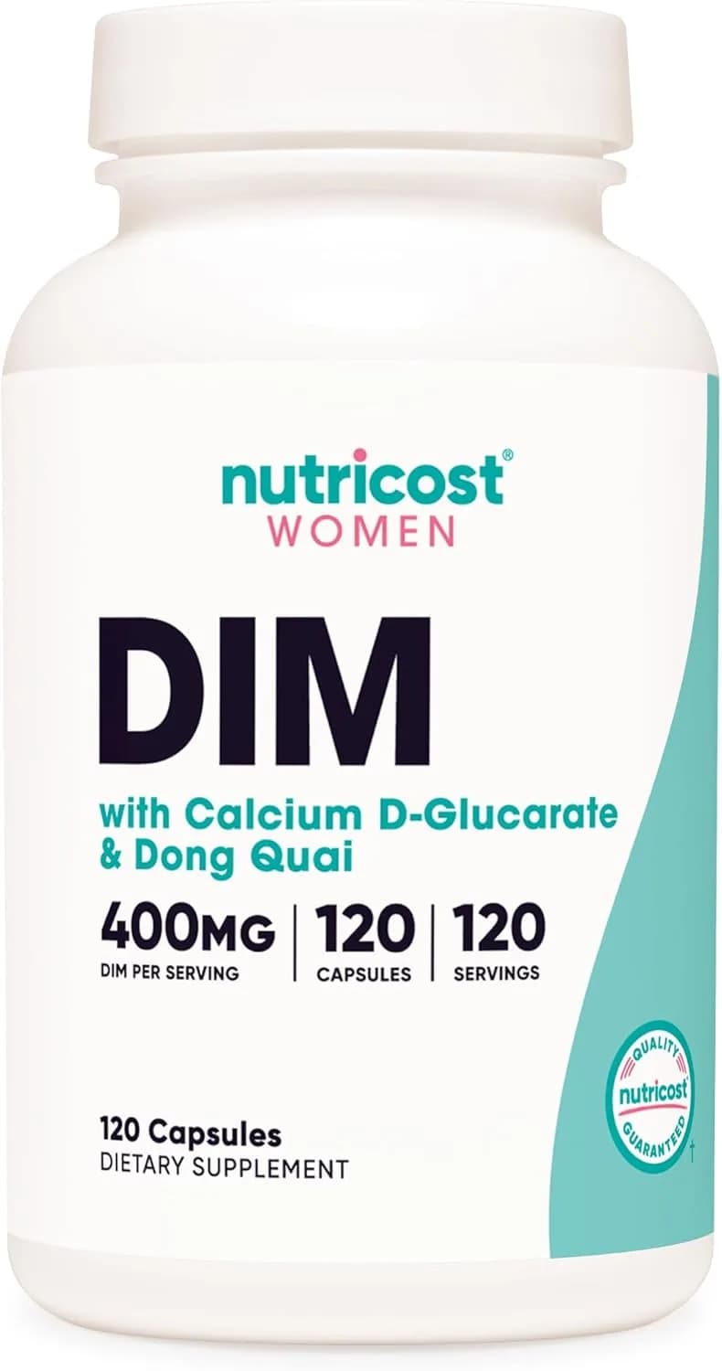 Nutricost DIM with Dong Quai, Calcium & Black Cohosh, 120 Capsules