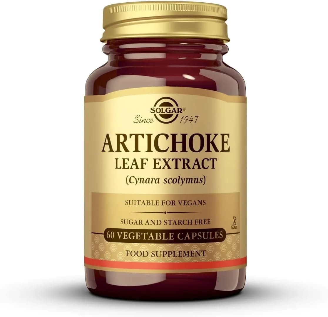 Solgar Artichoke Leaf Extract Vegetable Capsules | 60 Capsules