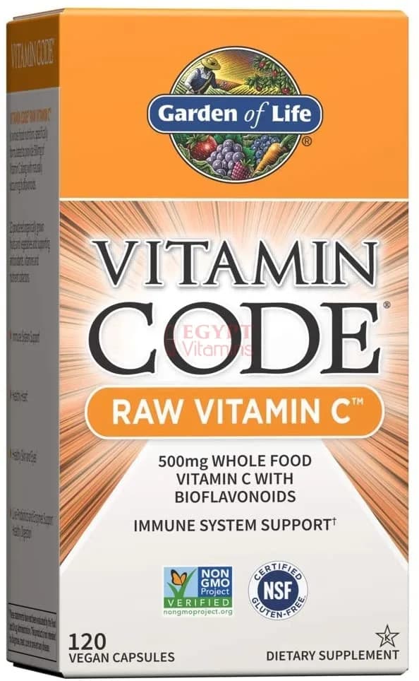Vitamin C, 120 Capsules by Garden of Life