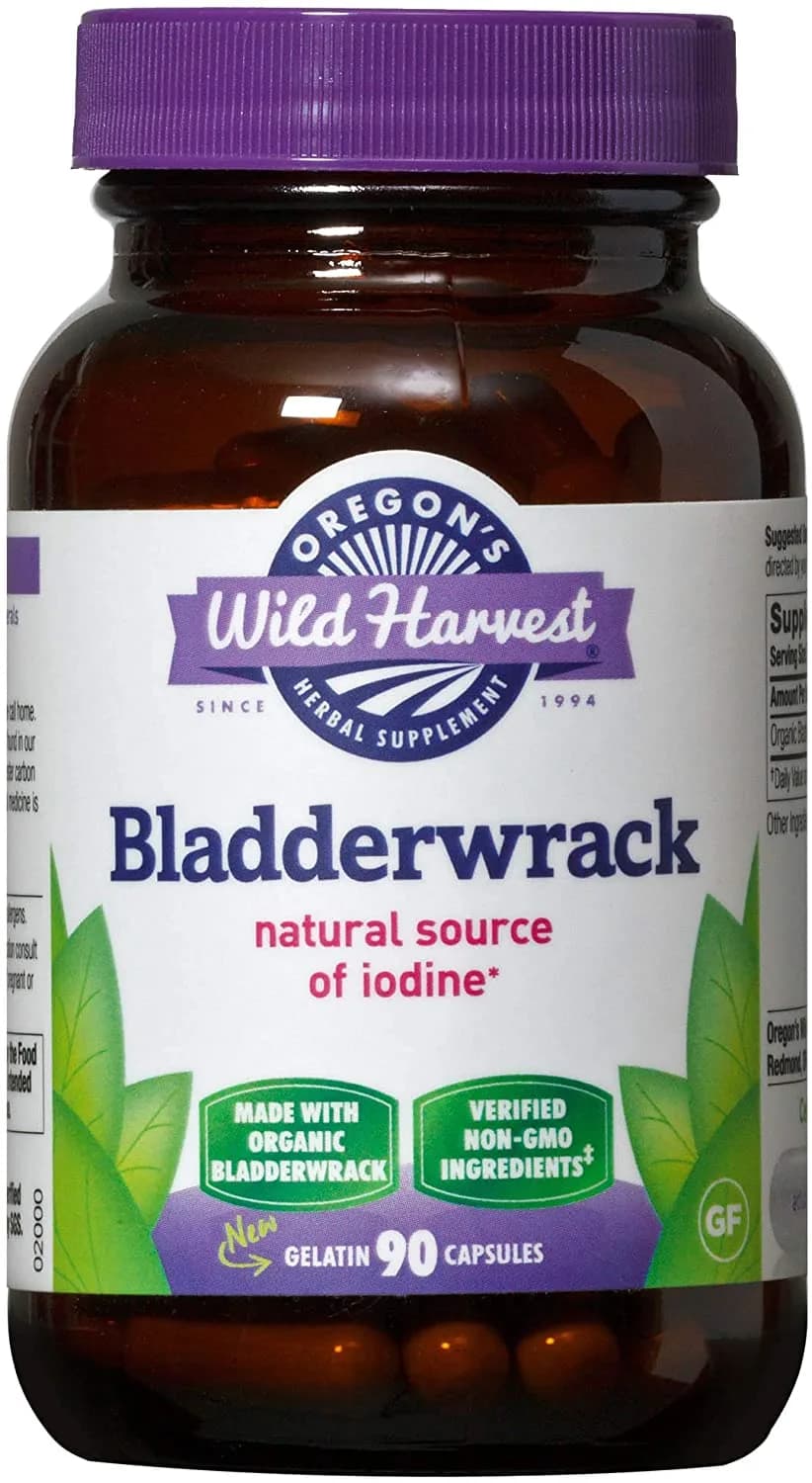 oregon's Wild Harvest Bladderwrack Organic, 90 Capsules