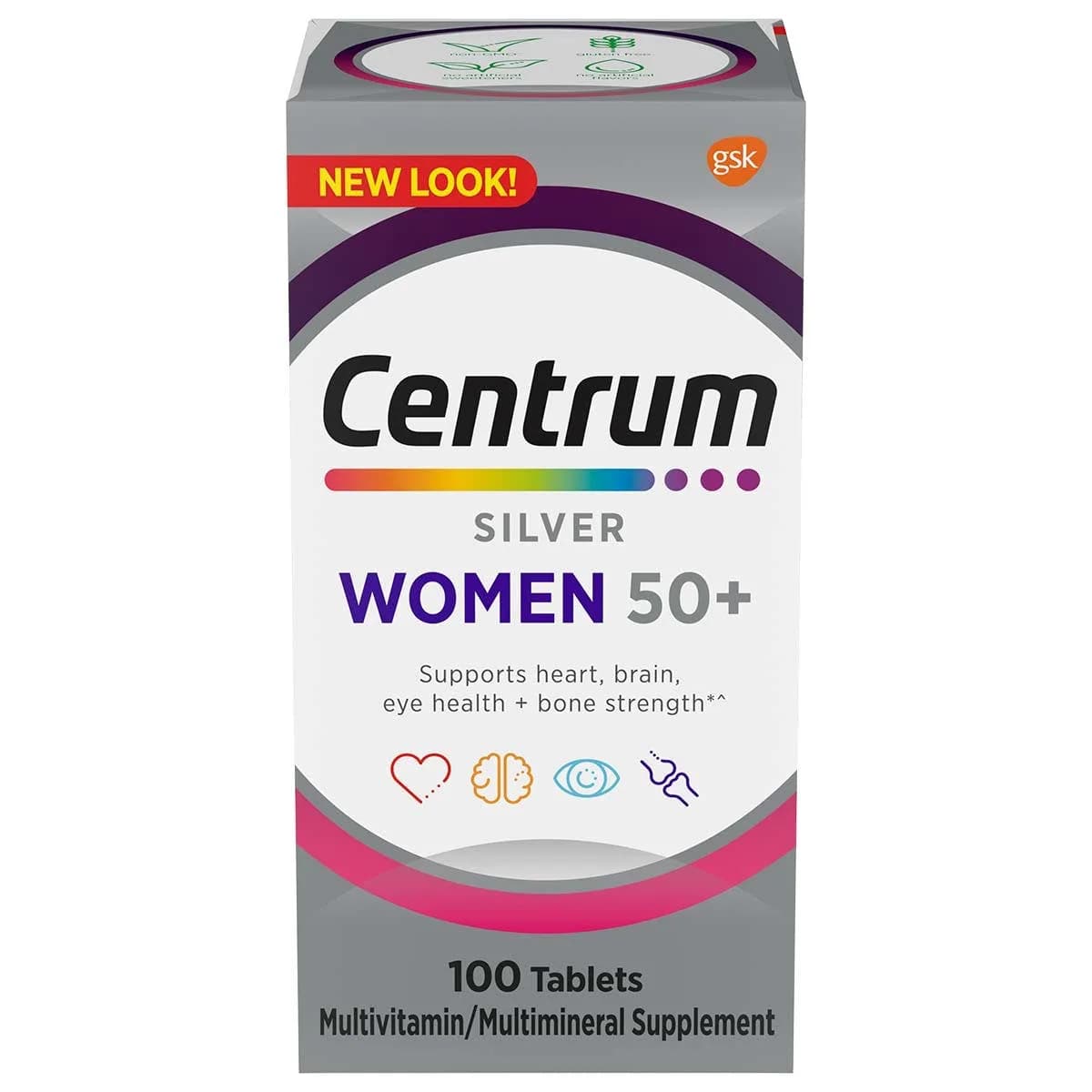 Silver Women 50+, 100 Tablets by Centrum