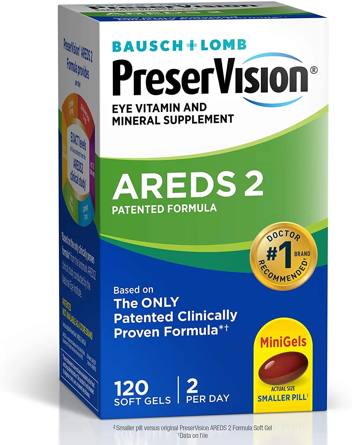 PreserVision AREDS, 120 Softgels by PreserVision