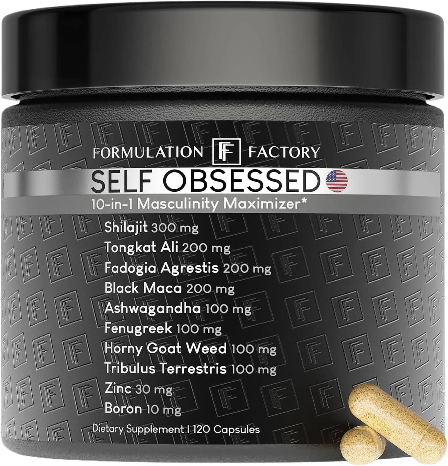 Self Obsessed 10-in-1 Review | Testosterone Booster (Shilajit & Tongkat) | 120 capsules