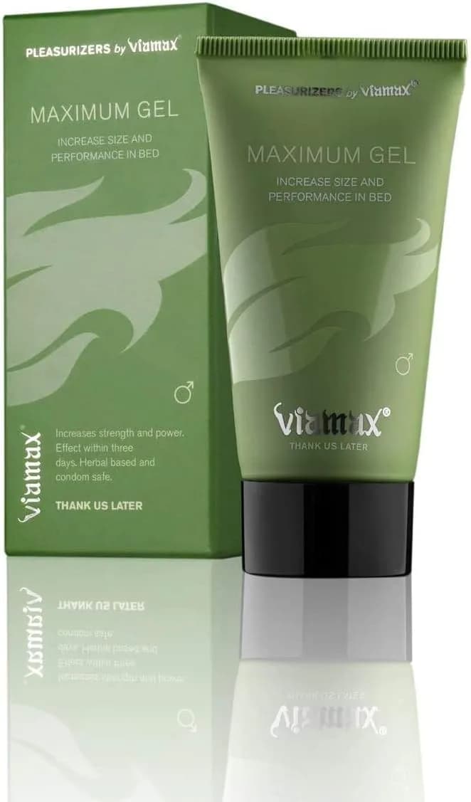 Viamax Maximum Gel - Male Enhancement Gel (Effectively Stimulates The Blood Flow, Enhances Penis Stamina and Creates More Powerful Erections)