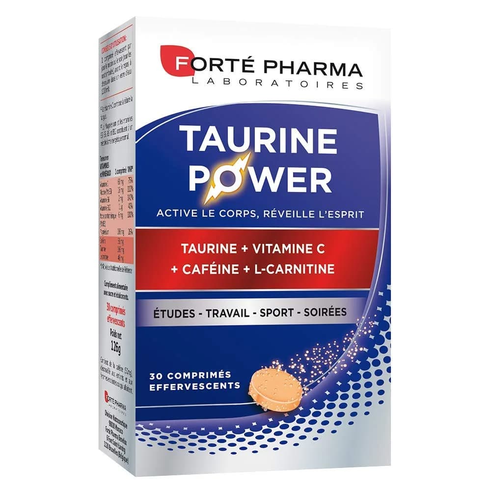 Forté Pharma Energie Taurine Power 30 Tablands