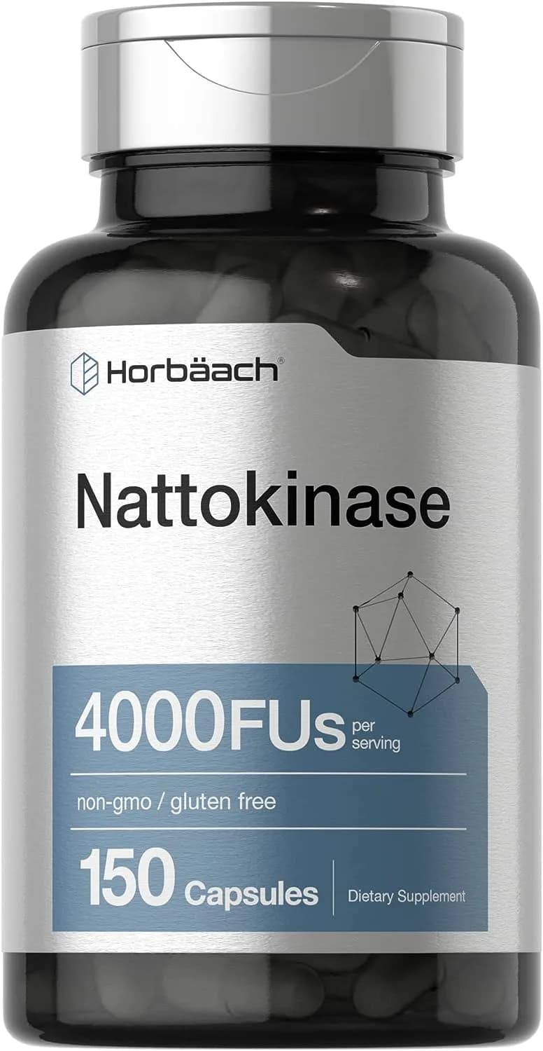 Horbaach | Nattokinase 4000 FU | 150 Capsules