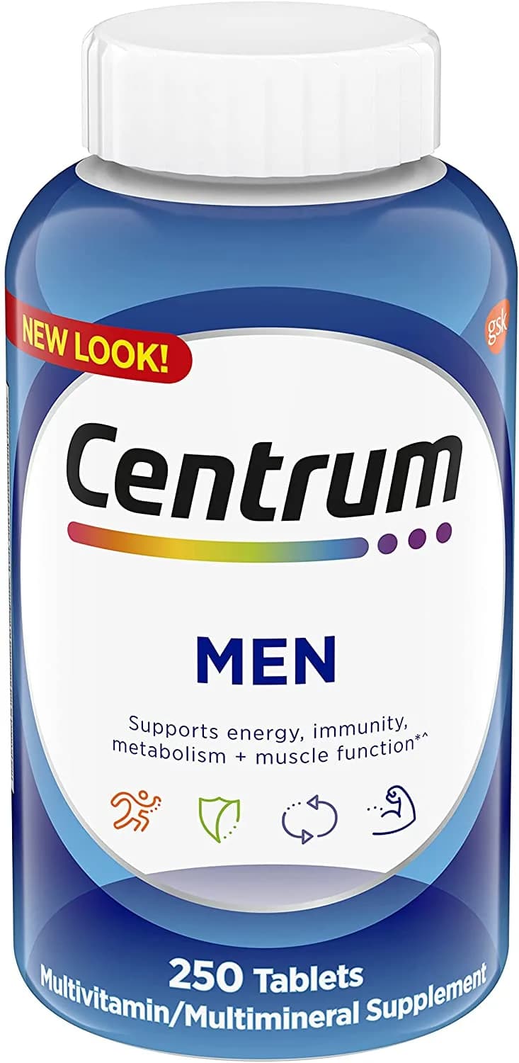Centrum Multivitamin for Men: Complete Daily Nutrition, 250 Tablets by Centrum