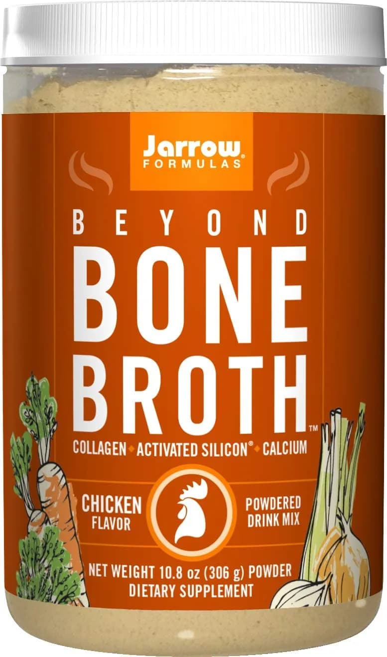 Beyond Bone Broth Chicken Flavor, 306 g by Jarrow Formulas