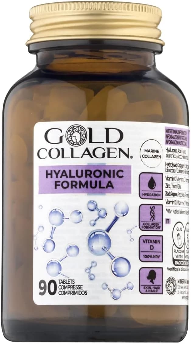 Hyaluronic Formula, 90 Tablets by Gold Collagen