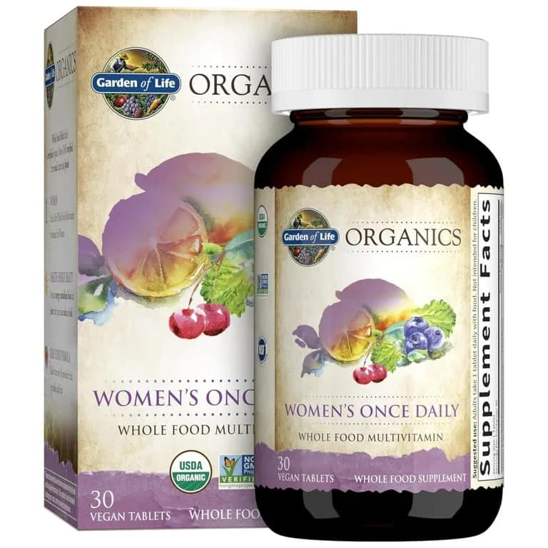 Organic Women's Once Daily Multivitamin Garden, 30 Count by Garden of Life
