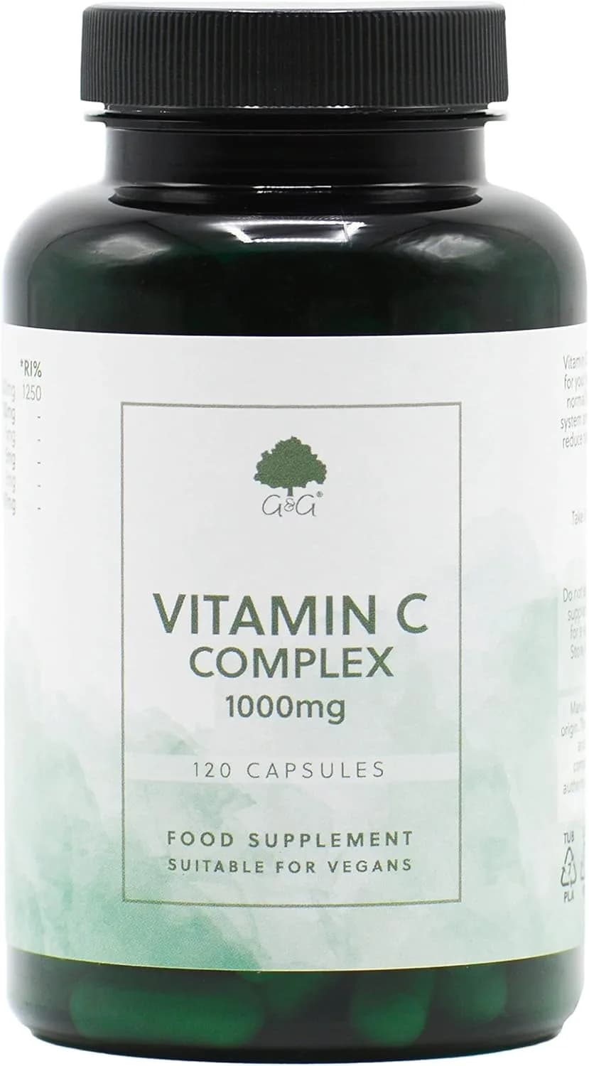 G&G Vitamin C Complex 1000mg, 120 Capsules