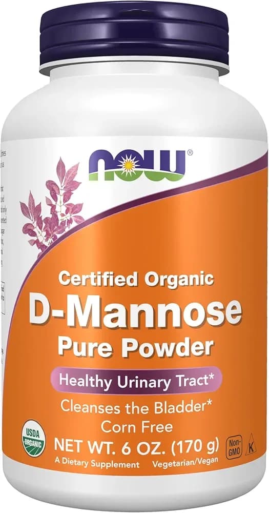 D-Mannose Powder Urinary Tract Health, 170 g by NOW