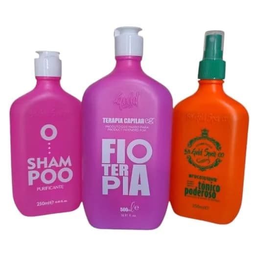 Brazilian Progressive by Gold Spell & Tonico Poderoso (Powerfull Tonic) & Pre-progressive Shampoo by Gold Spell