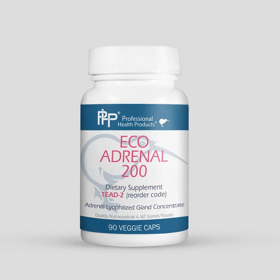 Professional Health Products (PHP) Eco Adrenal 200 Burnout Recovery, 90 Capsules