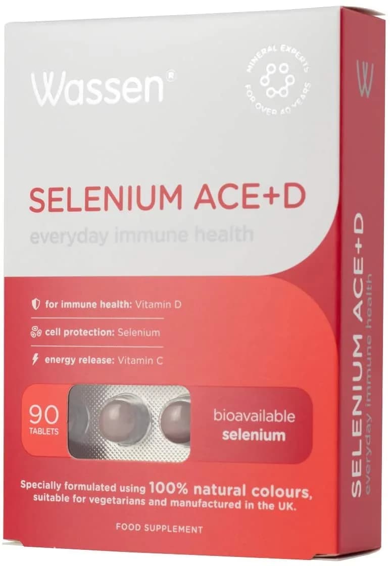 Wassen Selenium ACE+D Immune Health 90 Tablets