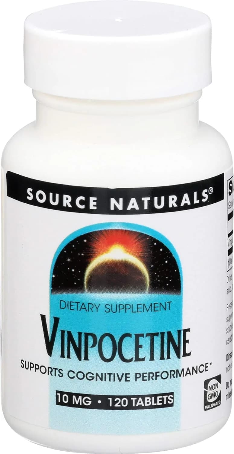 SOURCE NATURALS 10Mg 120 Tb Vinpocetine, 120 CT