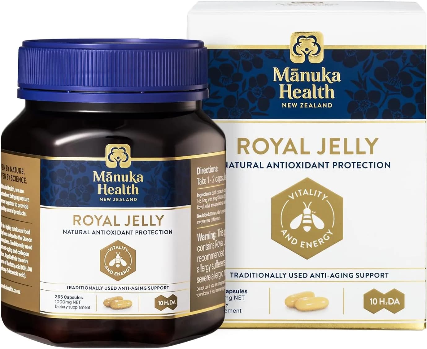 Manuka Health Royal Jelly 1000mg , 365 Capsules