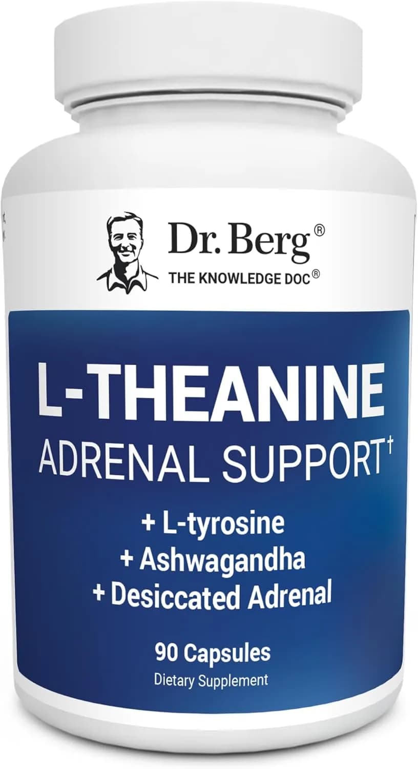 L-Theanine, 200 mg, 90 Capsules by Dr Berg's