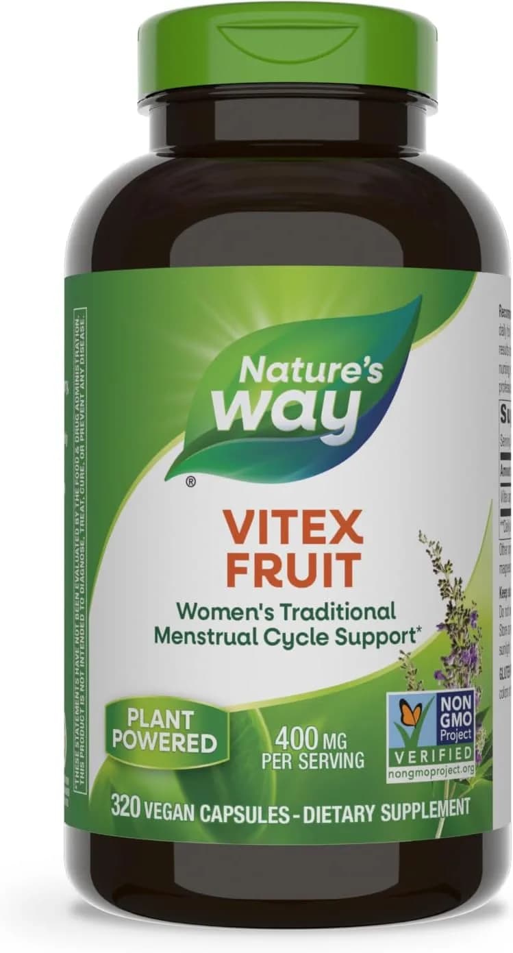 Nature's Way Vitex Fruit, 320 Capsules