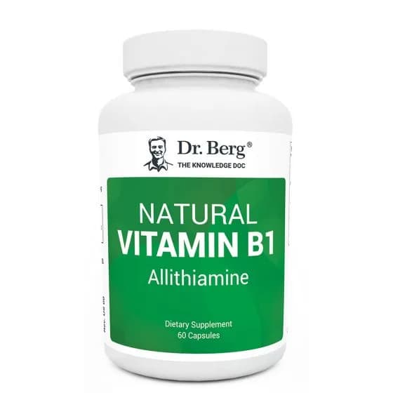 natural vitamin B1 by Dr Berg's