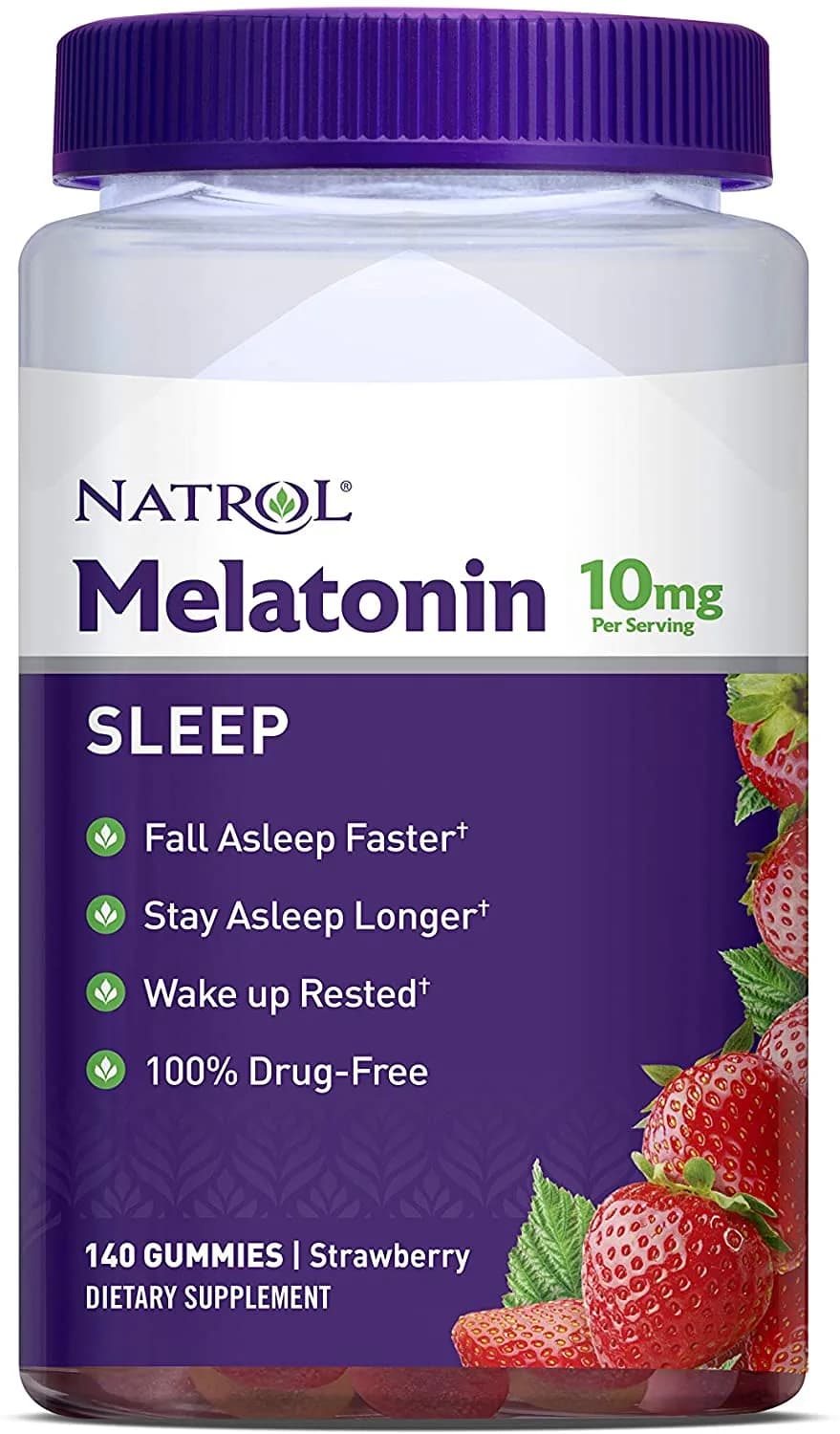 Melatonin Gummy, 10 mg, 140 Count by Natrol