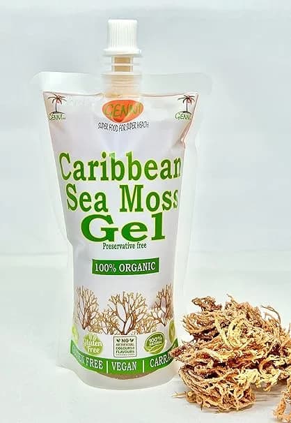 Sea Moss Gel with a Hint of Cinnamon and Nutmeg (aka Irish Moss & Carrageenen) (3)