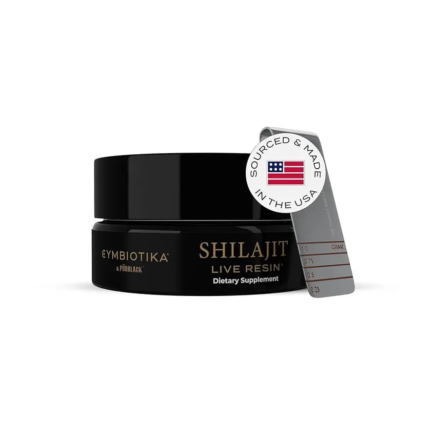 Shilajit Resin For Energy Focus & Vitality by Cymbiotika