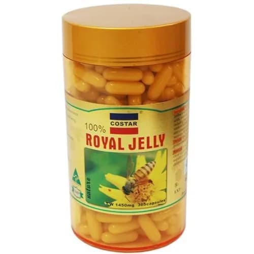 Costar Royal Jelly 1450mg 100% Nature – 365 Capsules