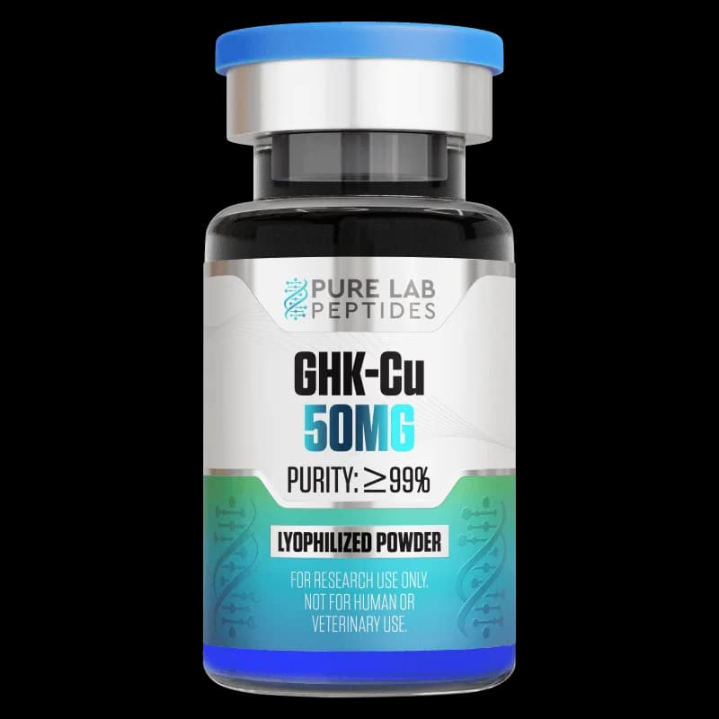 GHK-Cu Lyophilized Vial, 50 mg by Pure lab peptides