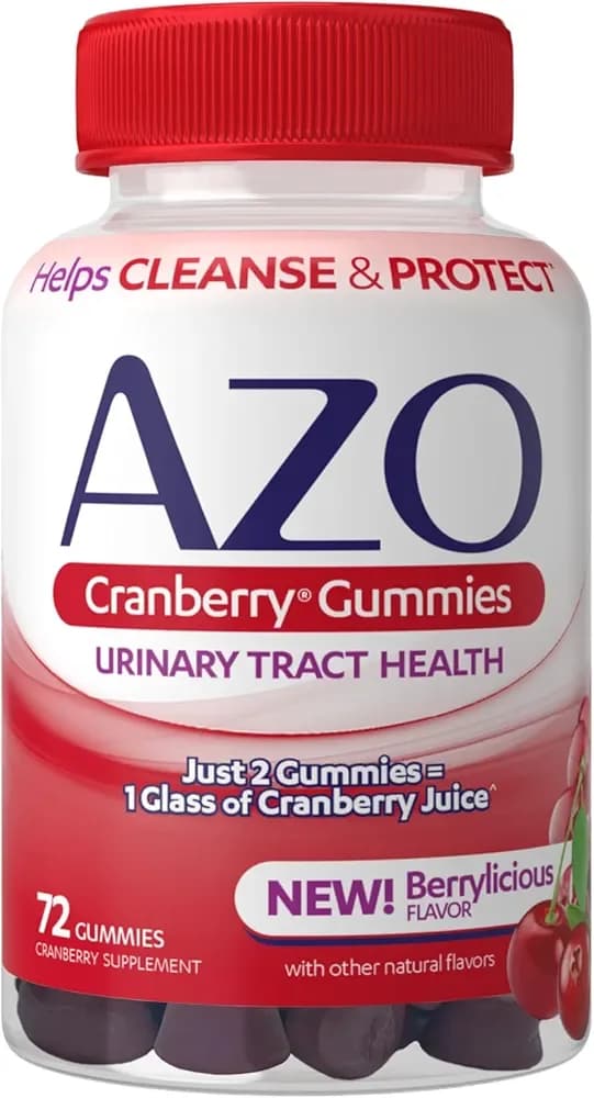Cranberry Gummies Urinary Tract Health, 72 Gummies by AZO