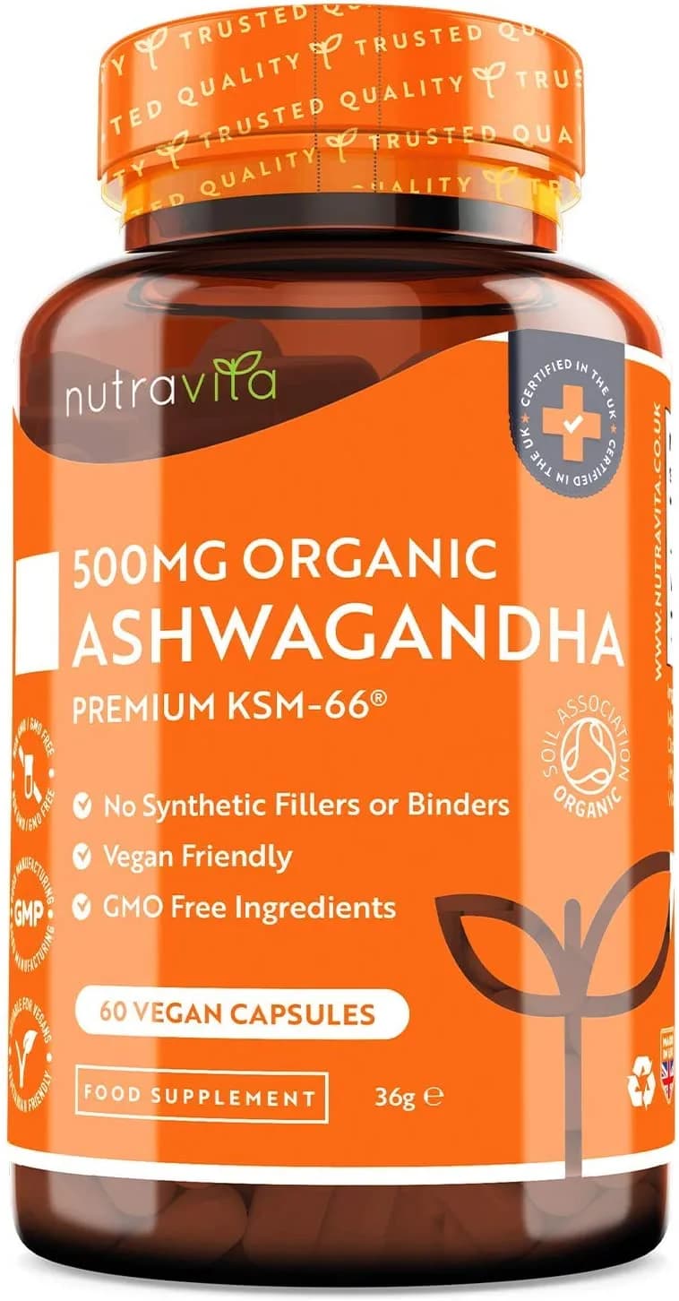 Nutravita Ashwagandha, 500 mg, 60 Capsules by Nutravita